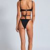 Bikinis Devon Windsor Medium | Addison Bottom Jet Black