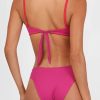 Bikinis Sea Salt Medium | Rosa Bikini Bottom Fuscia