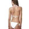 Bikinis PQ Swim Tie Side | Lace Tie Teeny Bikini Bottom White