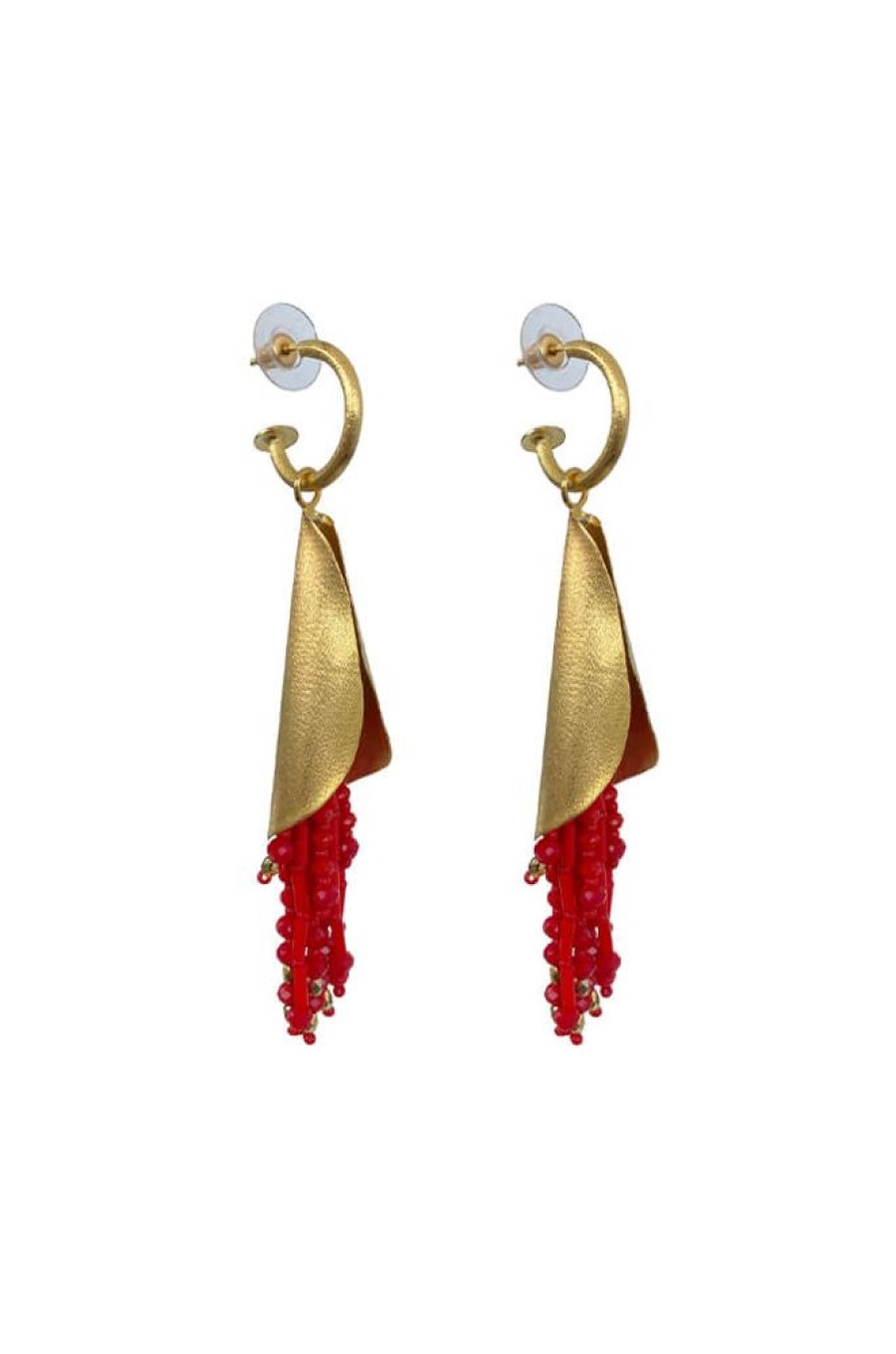 Accessories Divana Jewels Earrings | Anturio Hoop Earrings