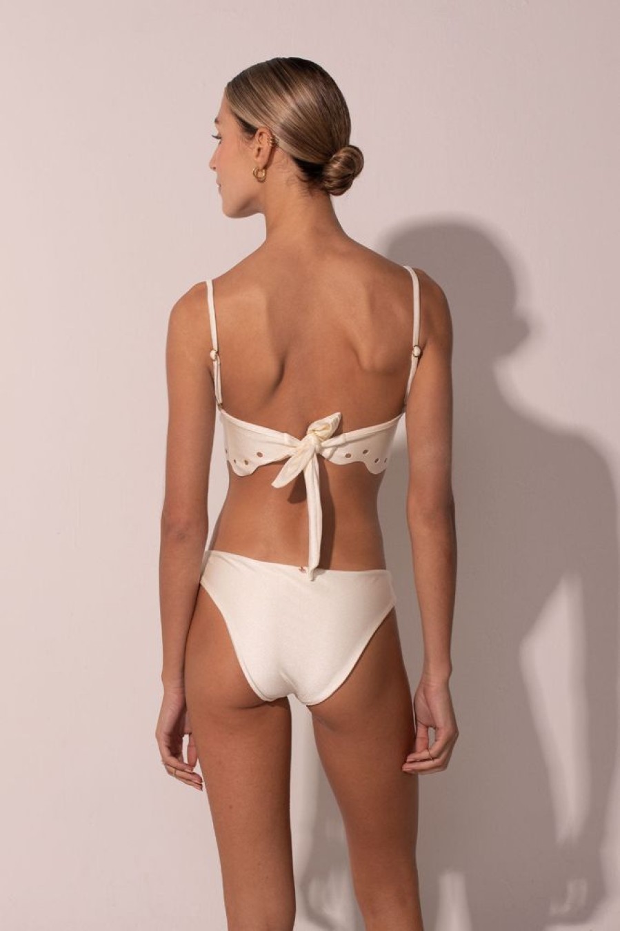 Bikinis Ancora Medium | My Polished Balconette Bikini Bottom Ivory