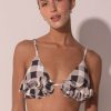 Bikinis Ancora Triangle | The Cheeky Muse Bikini Top Black And White