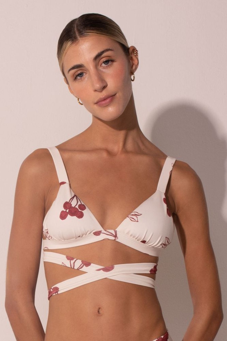 Bikinis Ancora Triangle | The On Top Bikini Top Cherry