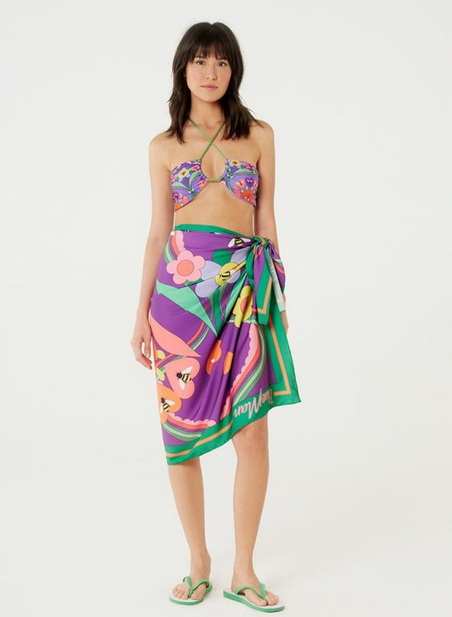 Cover-Ups Blueman Swimwear | Sarong Apiculae