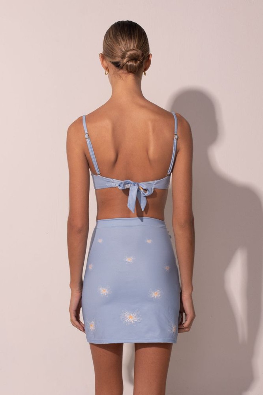 Cover-Ups Ancora | La Petite Marguerite Mini Skirt Blue