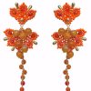 Accessories Divana Jewels Earrings | Beatrice Earrings Orange