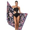 Cover-Ups Ola Azul Swimwear | Julia Alebrije Pareo Black