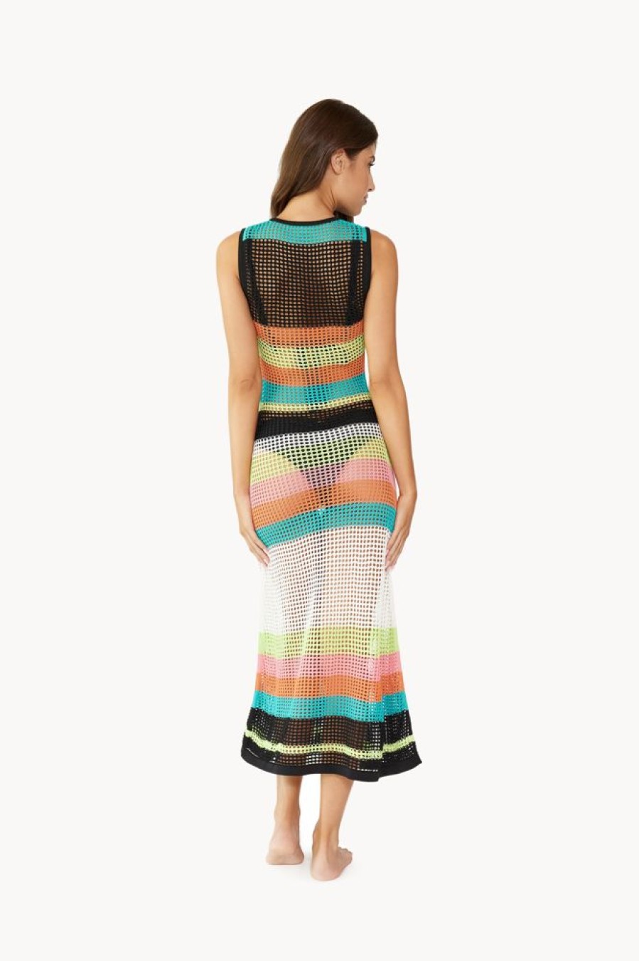 Cover-Ups PQ Swim | Shiloh Dress Tricolor