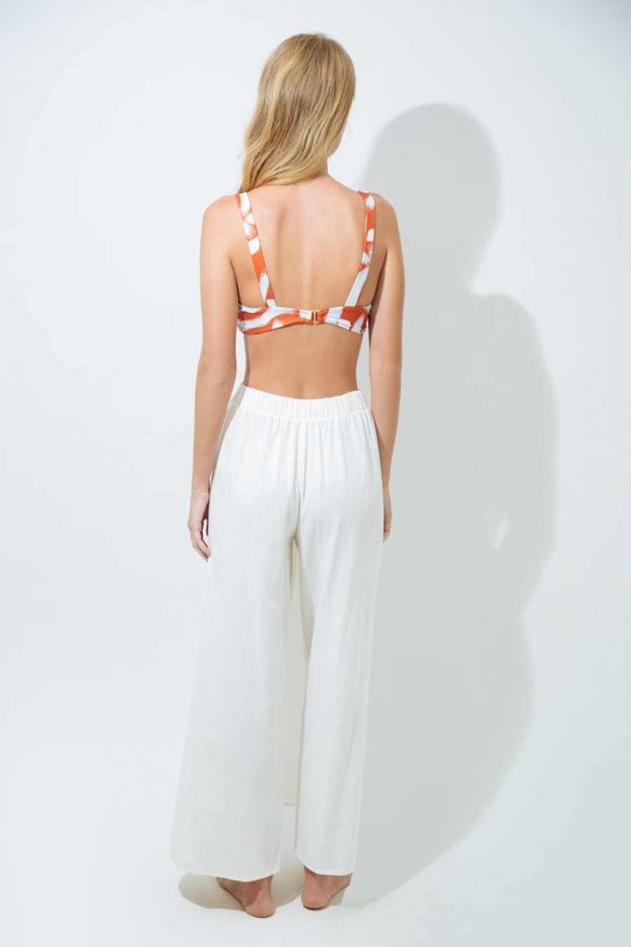 Cover-Ups Mar de Lua | Lua 658 Maya Pants Ivory