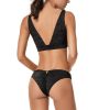 Bikinis Ola Azul Swimwear Ruched | Salma Onyx Bikini Bottom Black