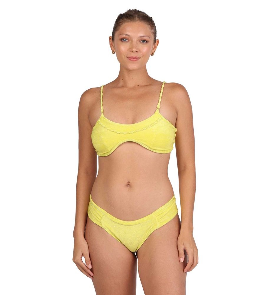 Bikinis Alcatraz Swimwear Medium | Sicilia Bikini Bottom Yellow