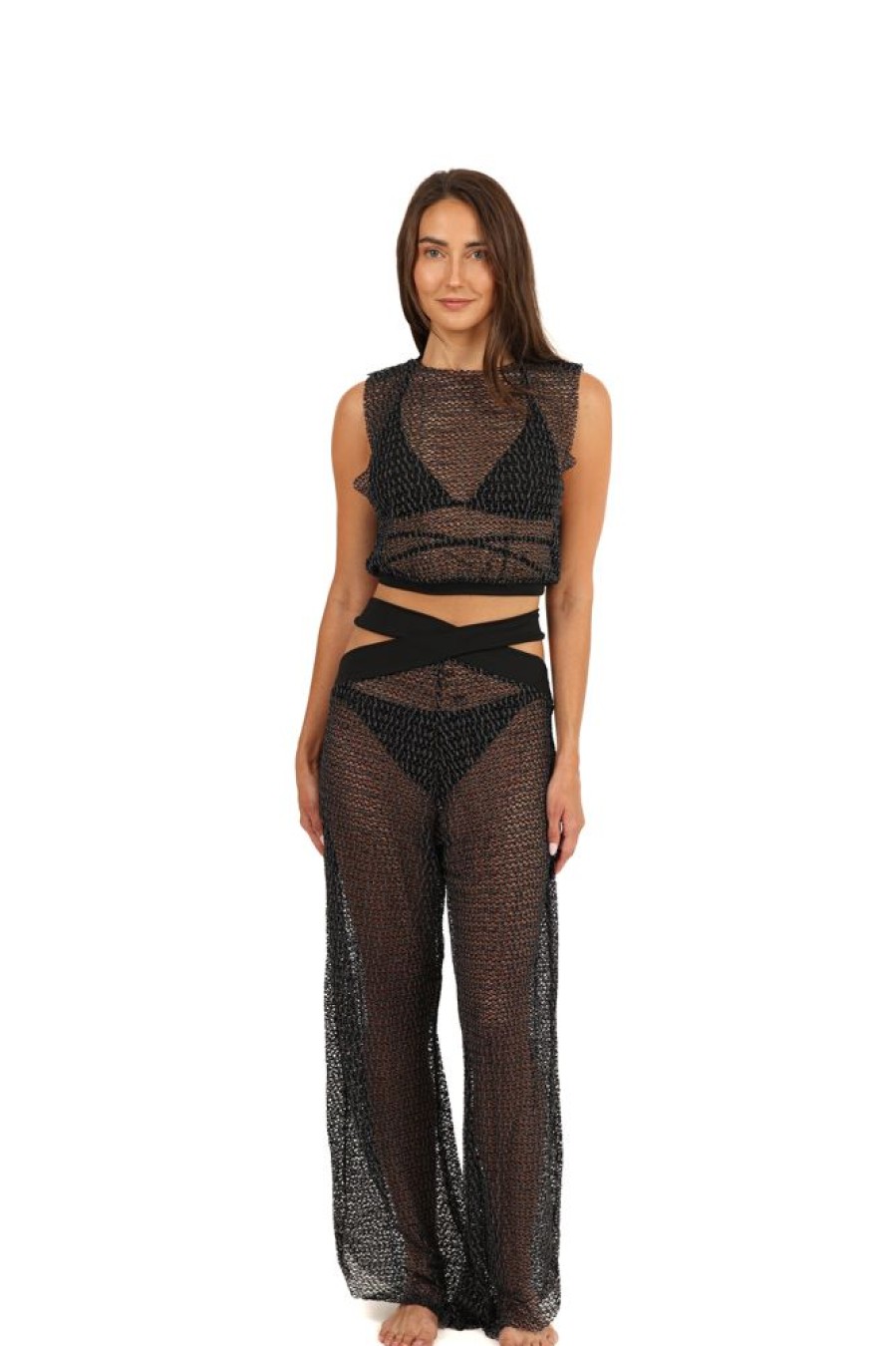 Cover-Ups Corpo | Papaya Lace Pant