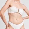 Bikinis Agua Clara Bandeau | Antibes Bandeau Bikini Top White