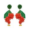 Accessories Divana Jewels Earrings | Las Lichas Earrings Red