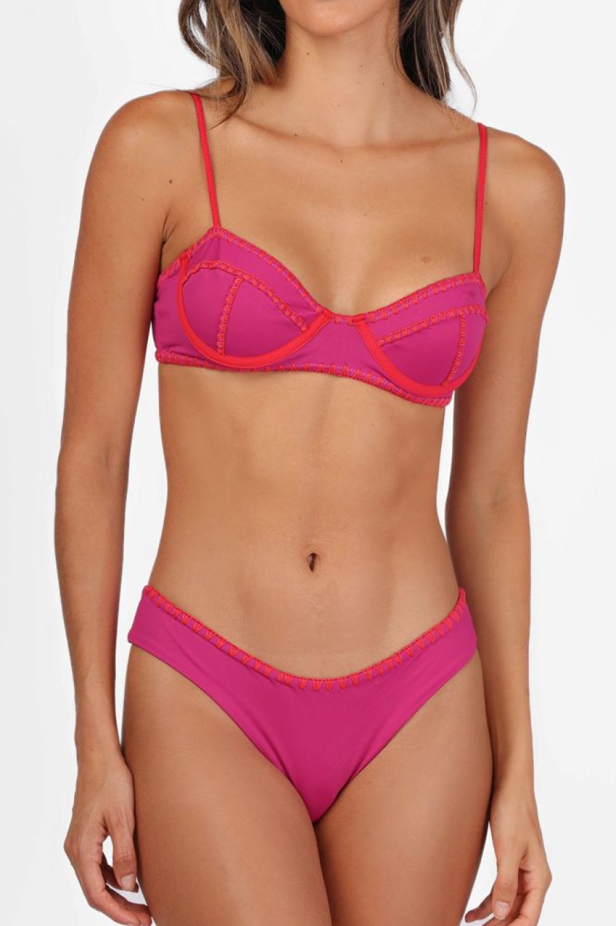 Bikinis Sea Salt Underwire | Rosa Bikini Top Fuscia