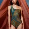 One Pieces Amarelle Swimwear | Annette Bereber Shimmery One Piece Green