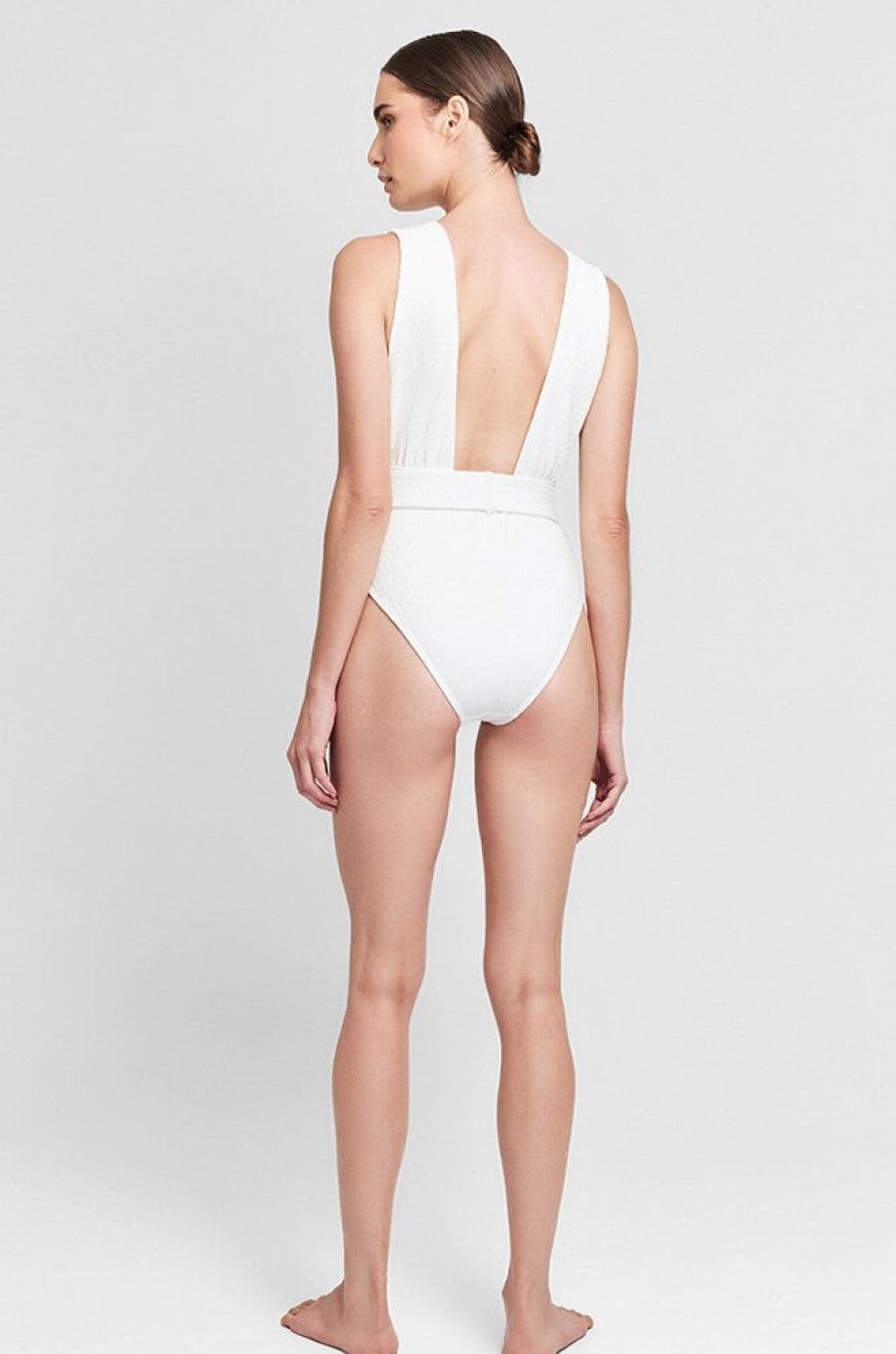 One Pieces Agua Clara | Antibes One Piece Swimwear White