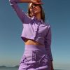 Cover-Ups Gapaz Beachwear | Miami Bliss Camisa Purple