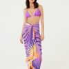 Cover-Ups Blueman Swimwear | Maxi Sarong Solstico