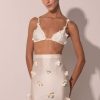 Cover-Ups Ancora | La Petite Fleur Mini Skirt White