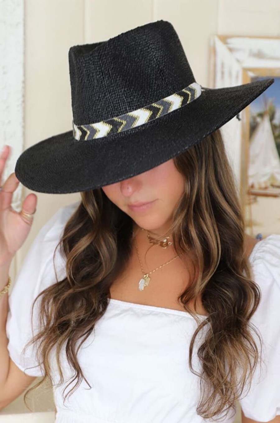 Accessories Ale By Alessandra | Jessie Hat Black