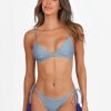 Bikinis Sea Salt Great For Small Boobs | Cala Bikini Top Blue Jean