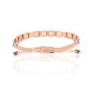 Accessories Double Bone Bracelets | Pink Nylon Pink Gold Never Lose Hope S/M