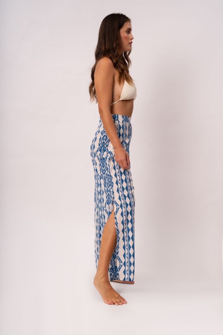 Cover-Ups Mompossina | Journey Pants Blue